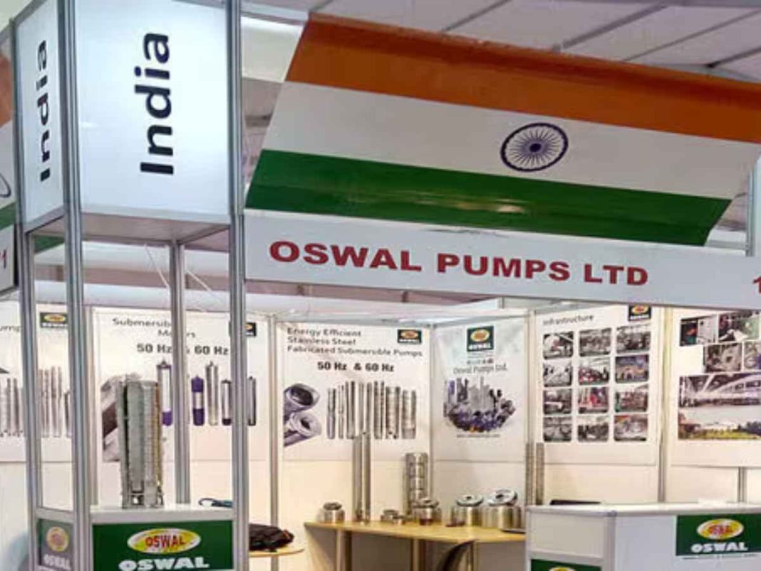 Oswal Pumps Share Price Holds Firm Amid Market Volatility