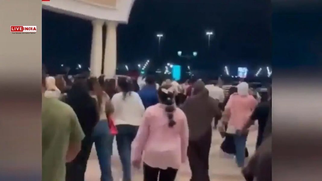 Video: Panic in Doha Mall Just After Iran Strikes U.S. Air Base in Qatar