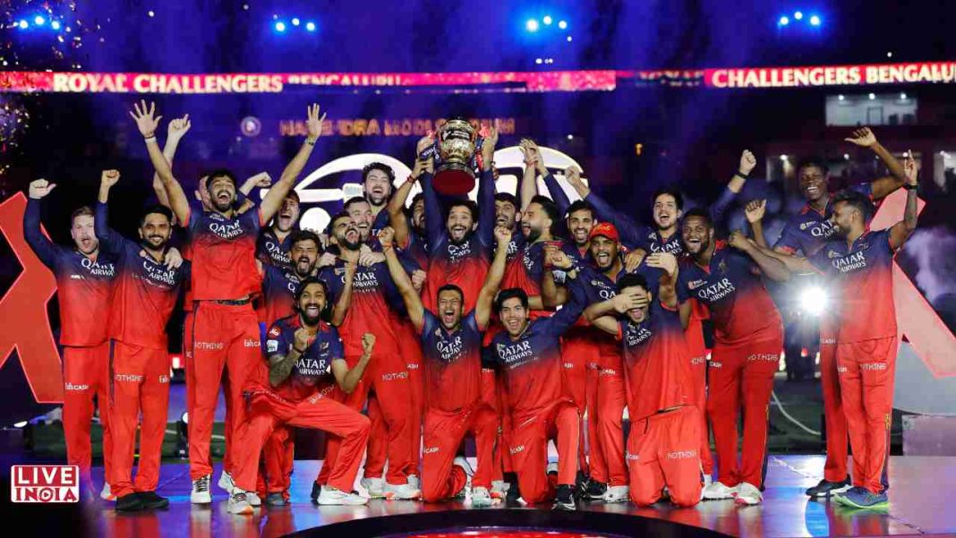 RCB Clinch Their Maiden IPL 2025 Trophy After 18 Years! PBKS Cave-in, Manage 184/7 While Chasing 191 Target