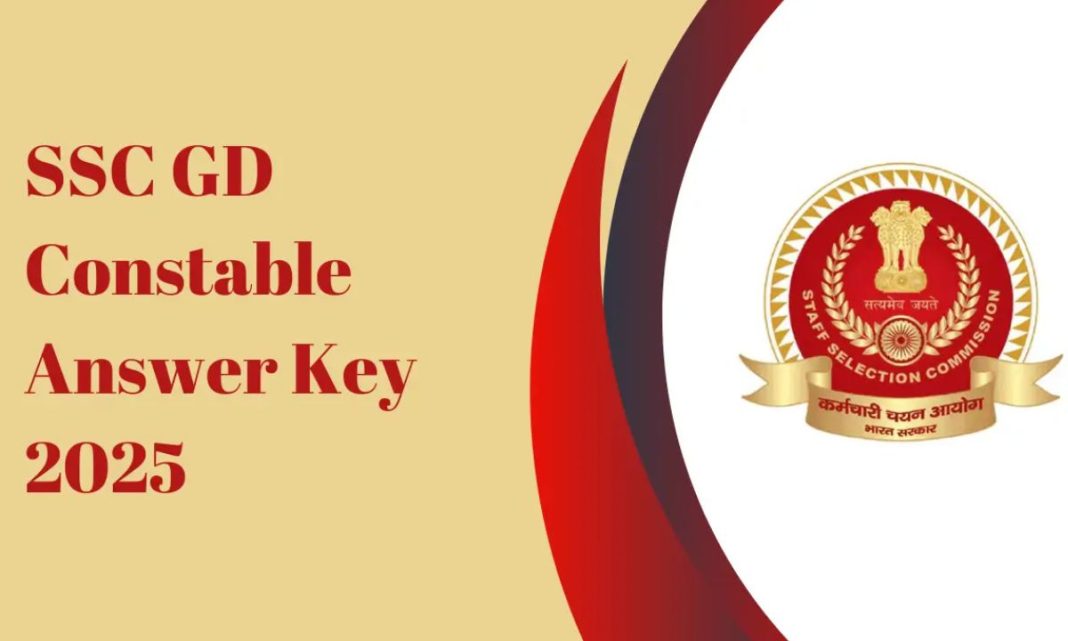 SSC GD Final Answer Key 2025 Out Now , Did You Get It Right?