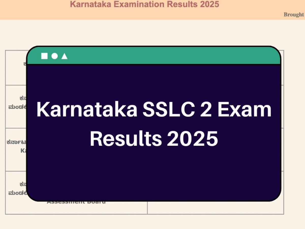 Karnataka SSLC 2 Result 2025 Live: Class 10 supplementary results declared