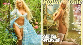 Sabrina Carpenter Dazzles on Rolling Stone Cover, Wearing Only Socks and Rapunzel-Length Hair