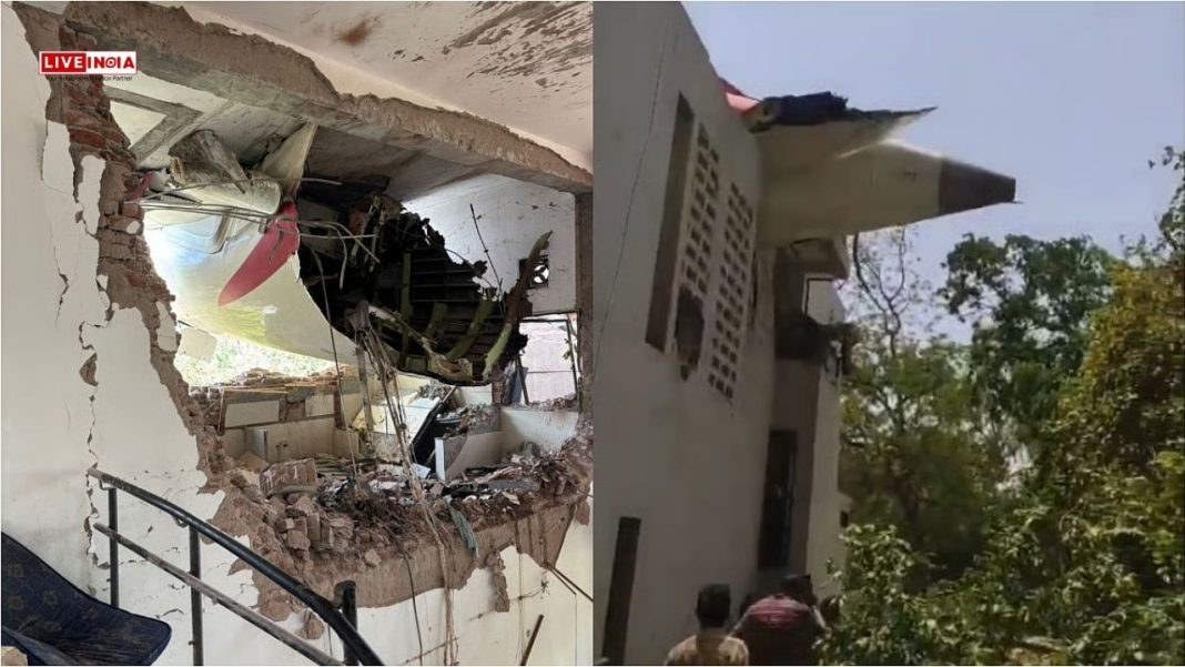 Air India Flight Crash: Plane Crashed Into Medical Students' Hostel in Ahmedabad: Shocking Images Emerge