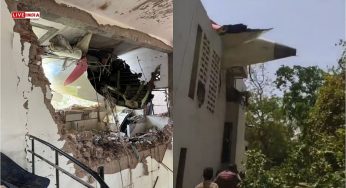 Air India Flight Crash: Plane Crashed Into Medical Students’ Hostel in Ahmedabad: Shocking Images Emerge