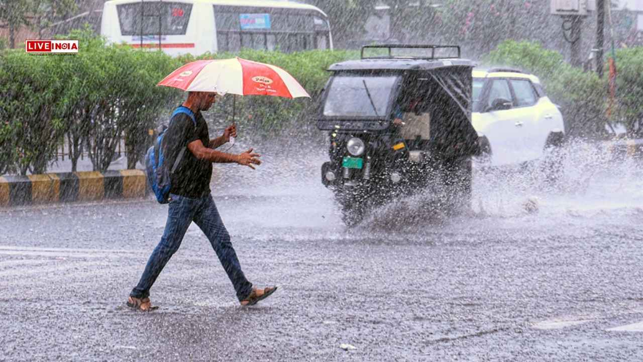 Rains Bring Relief to Some Areas in Delhi; IMD Issues Yellow Alert, Warns of More Showers