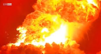 SpaceX Starship Explodes During Routine Static Fire Test in Texas-Watch