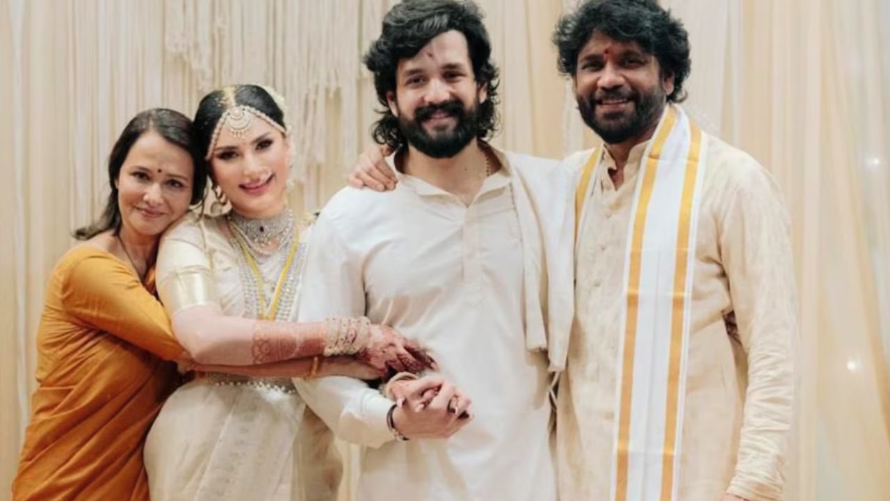 Nagarjuna’s Son Akhil Begins a New Chapter with Zainab Ravdjee