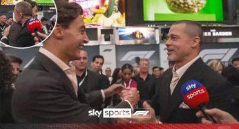 Brad Pitt & George Russell’s Hilarious F1 Premiere Moment Breaks the Internet, Watch!