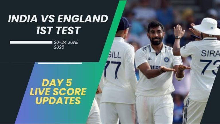 IND Vs ENG Test Live: Can Root & Smith Seal England’s Win?