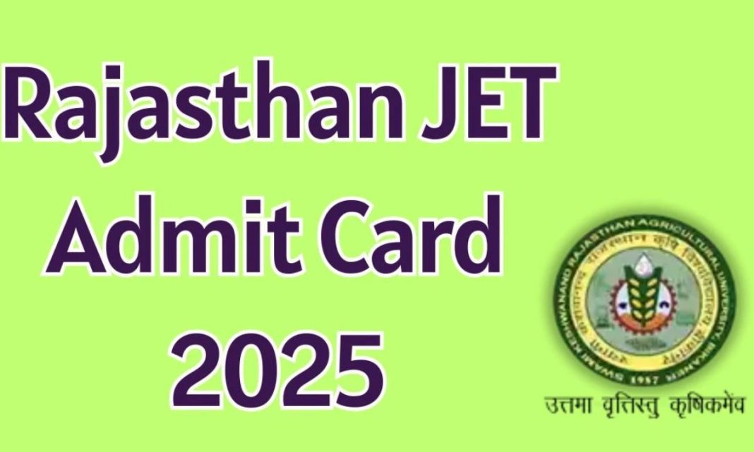 Admit Card Alert! Will You Make It to Rajasthan JET 2025?