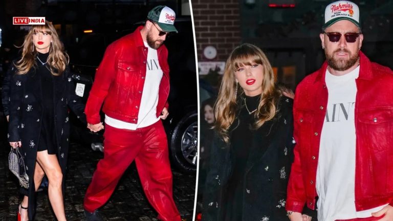 Taylor Swift and Travis Kelce Enjoy NYC Date Night, Hand-in-Hand-Pics Inside