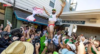 Jason Kelce Strips Down to Undies at Charity Bash, Leaves Fans Stunned-Watch