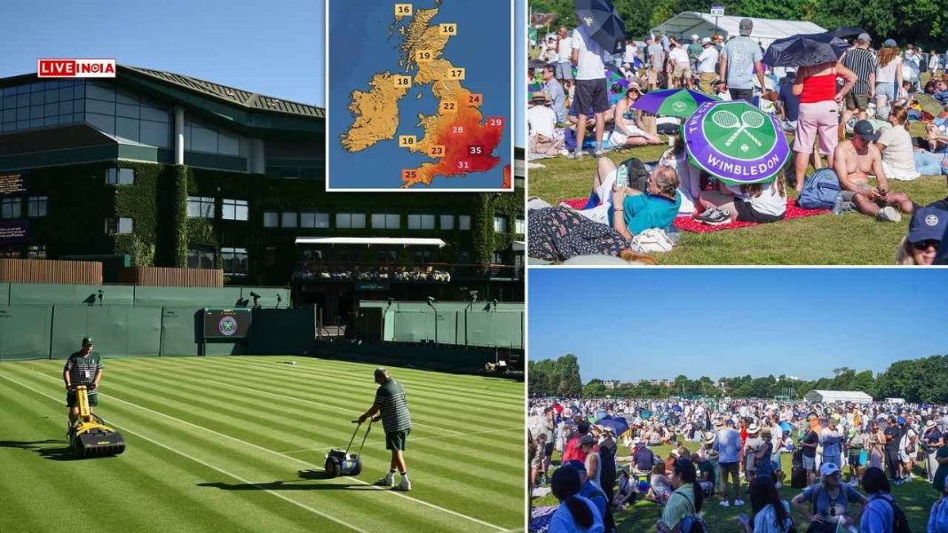 UK’s Hottest June Ever Looms as Wimbledon Faces Scorching Opening Day