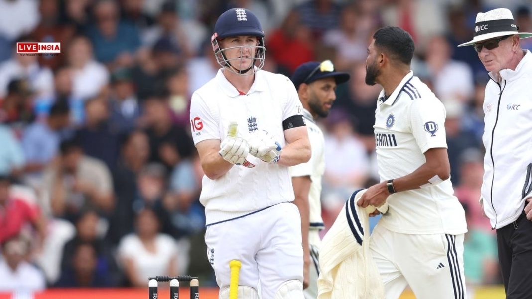 Siraj vs Brook: Heated Exchange Erupts on Day 3 of Headingley Test-Watch