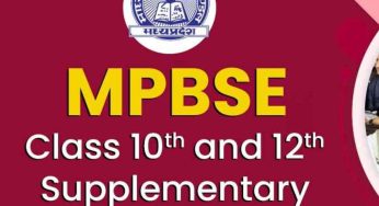 MP Board Supplementary Exam 2025 Starts – Check Compartment Schedule