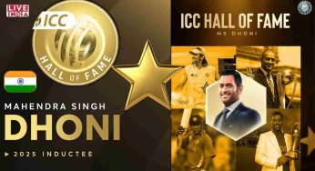 BCCI Congratulates MS Dhoni on ICC Hall of Fame Induction: A Glorious Salute to an Iconic Leader