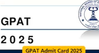 NBEMS Drops GPAT 2025 Merit List, No Login Needed to Check!