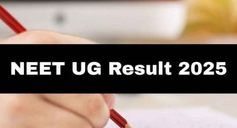 NEET Result 2025 Date And Time Live