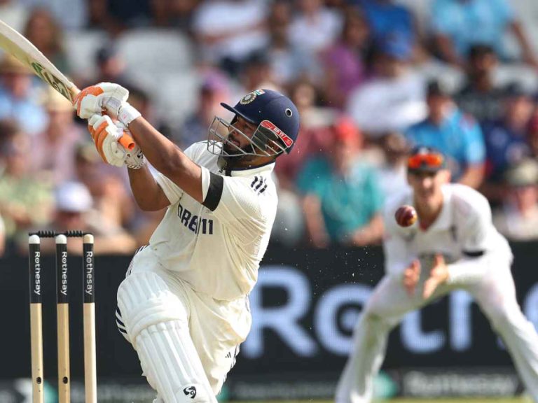 Rishabh Pant’s Unique Celebration After Scoring Century At Headingley