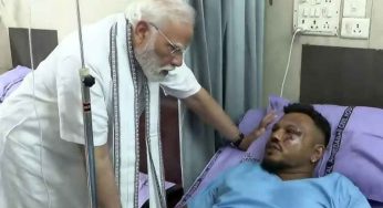 PM Modi Meets Only Survivor of AI-171 Flight Crash in Gujarat