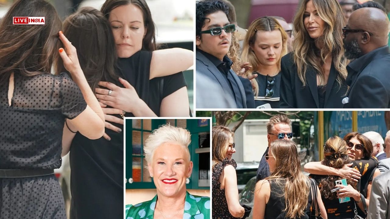 Celebrities Line-Up for Anne Burrell’s Emotional Wake as Cause of Death Remains Undetermined-See Pics