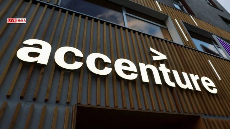 Accenture Shares Fall After Muted Outlook Sends Warning to Indian IT: