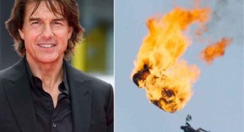 Tom Cruise Shatters Guinness World Record with Insane Burning Parachute Stunt! Watch