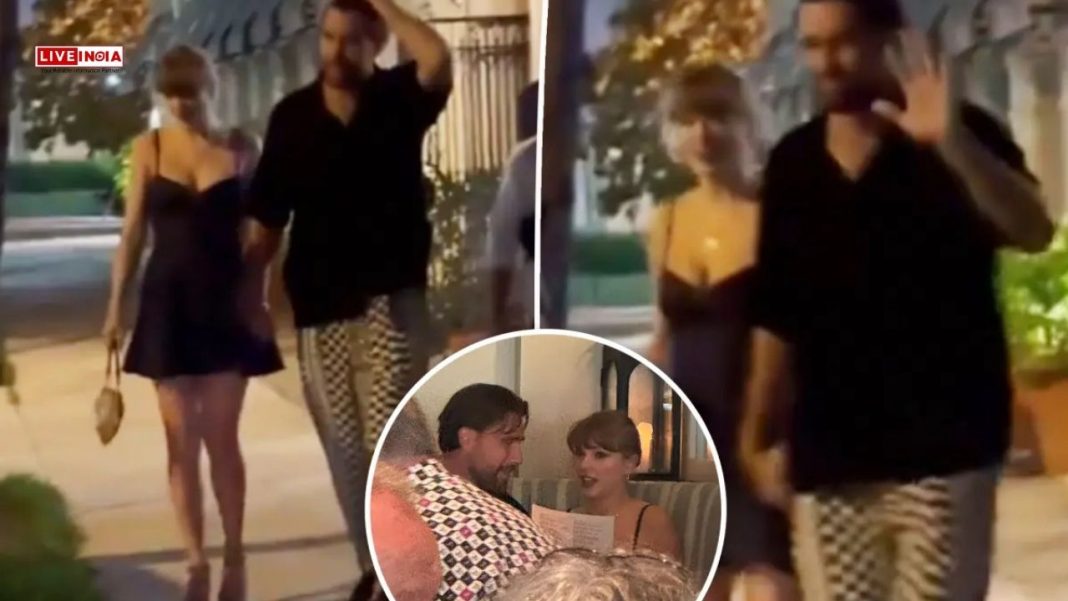 Taylor Swift and Travis Kelce Spotted Hand-in-Hand During Romantic Palm Beach Dinner Date