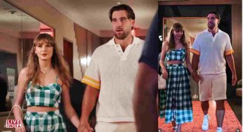 Taylor Swift and Travis Kelce Make Red-Carpet Debut at Tight End University’s Opening Night