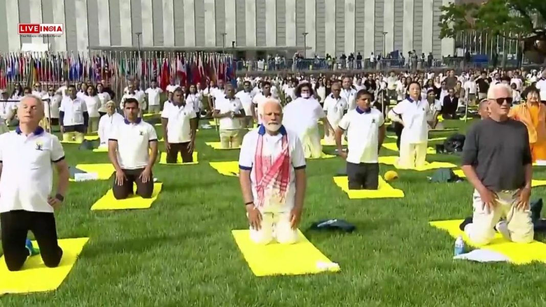 PM Modi Leads International Yoga Day: “Yoga Can Be the Pause Button in a Conflict-Ridden World”