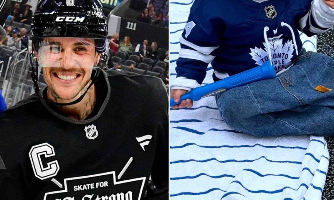 Justin Bieber’s Baby Boy Is Already a Hockey Fan, Have You Seen the Jersey?
