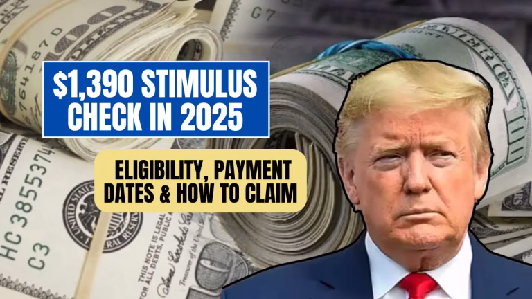 $1,390 Stimulus Payment for 2025: A Welcome Boost for Millions of Americans