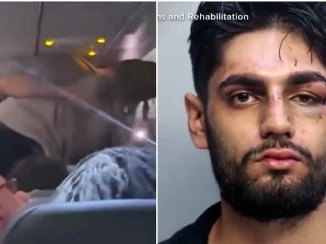 Indian-Origin Man Arrested After Allegedly Choking A Fellow Passenger During Violent Mid-Air Altercation