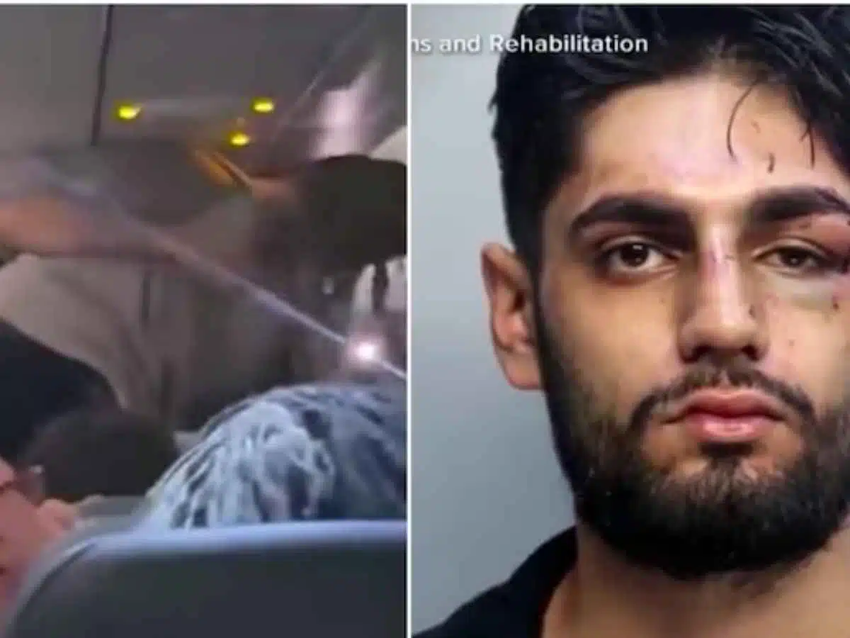Indian-Origin Man Arrested After Allegedly Choking A Fellow Passenger During Violent Mid-Air Altercation