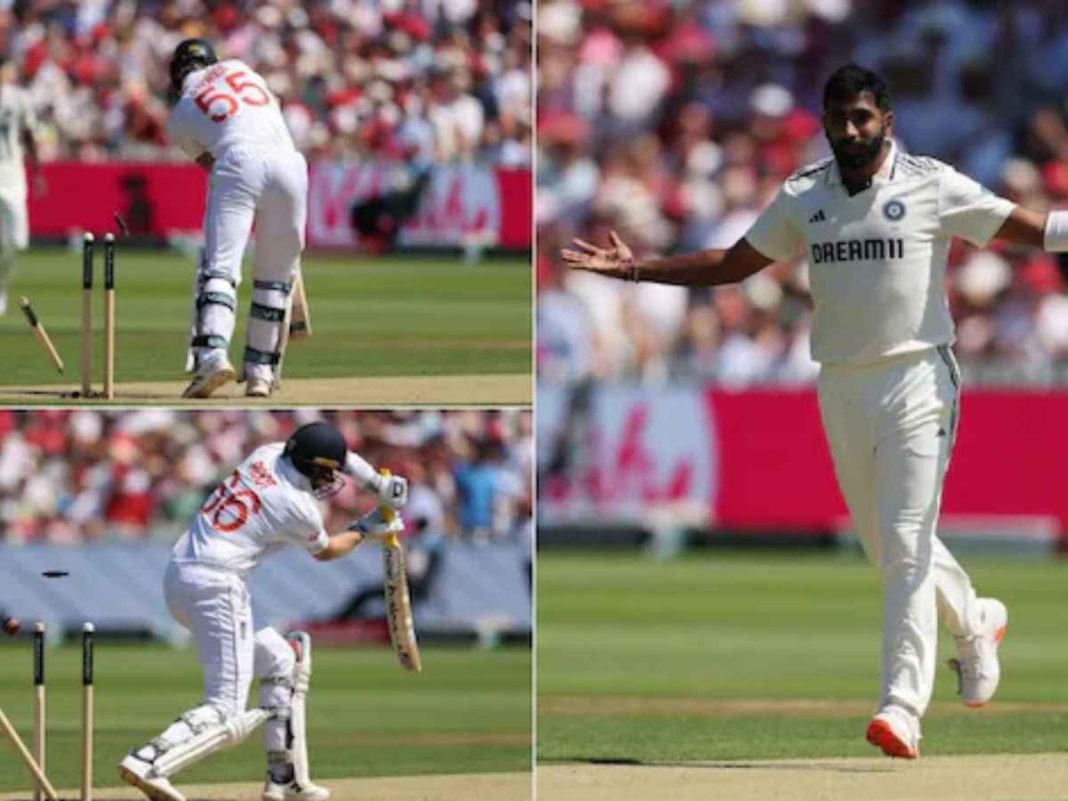 Bumrah Stunning Spell at Lord’s: Stokes, Root & Woakes Fall Within 10 Minutes!