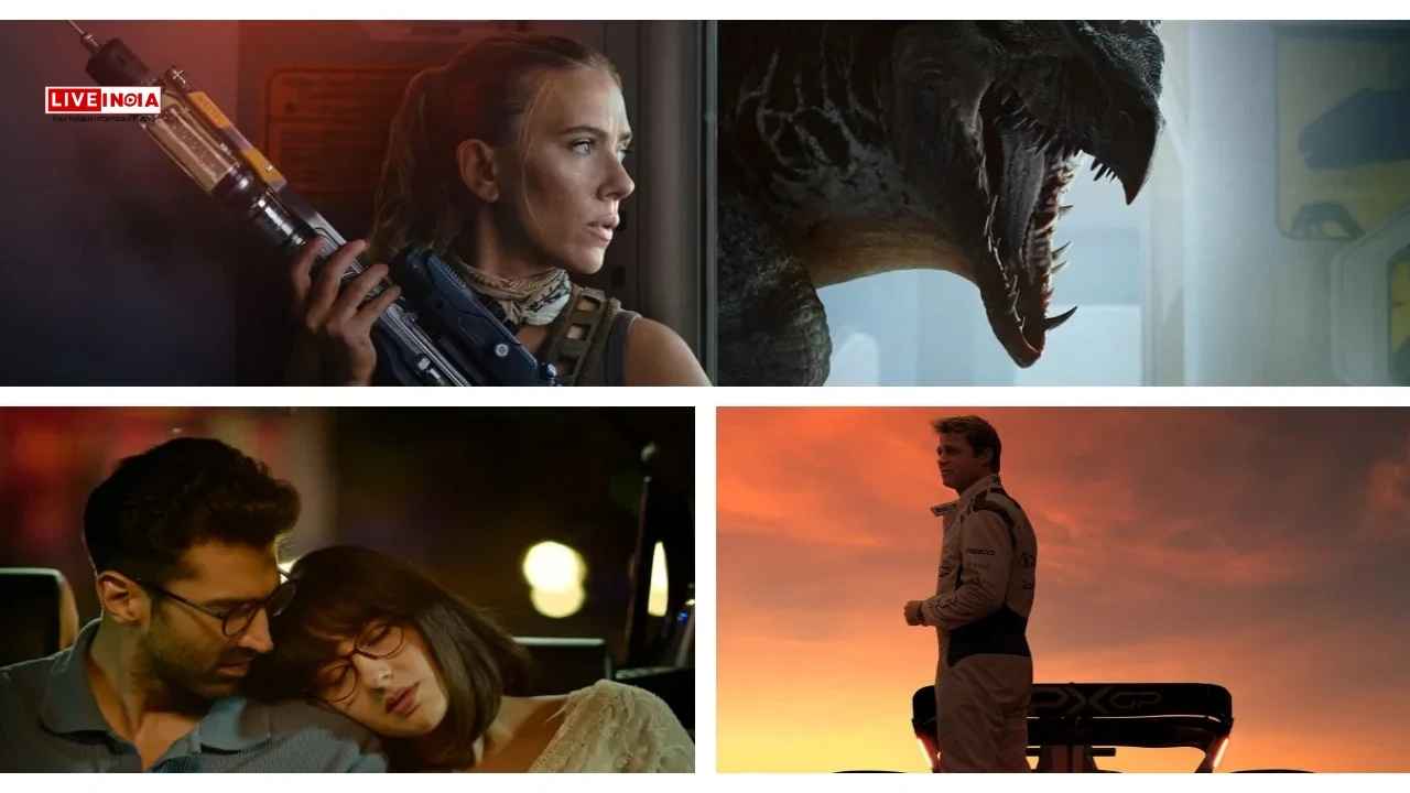 Weekend Box Office Showdown: Jurassic World Rebirth Dominates, F1 Races Ahead as Sitaare Zameen Par, Maa & Metro Hold Ground