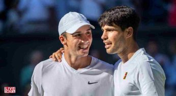 Carlos Alcaraz Cruises Into Wimbledon Third Round With Straight-Sets Win Over British Qualifier
