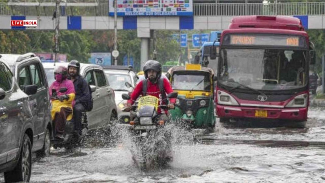 Delhi Gridlocked After Sudden Downpour: Roads Flooded, Flights Delayed, Traffic Crippled