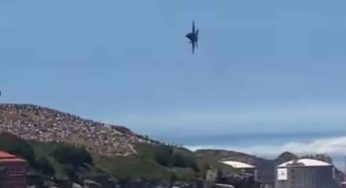 Spanish Fighter EF-18 Jet Nearly Crashes Into Crowd During Airshow In Viral Video
