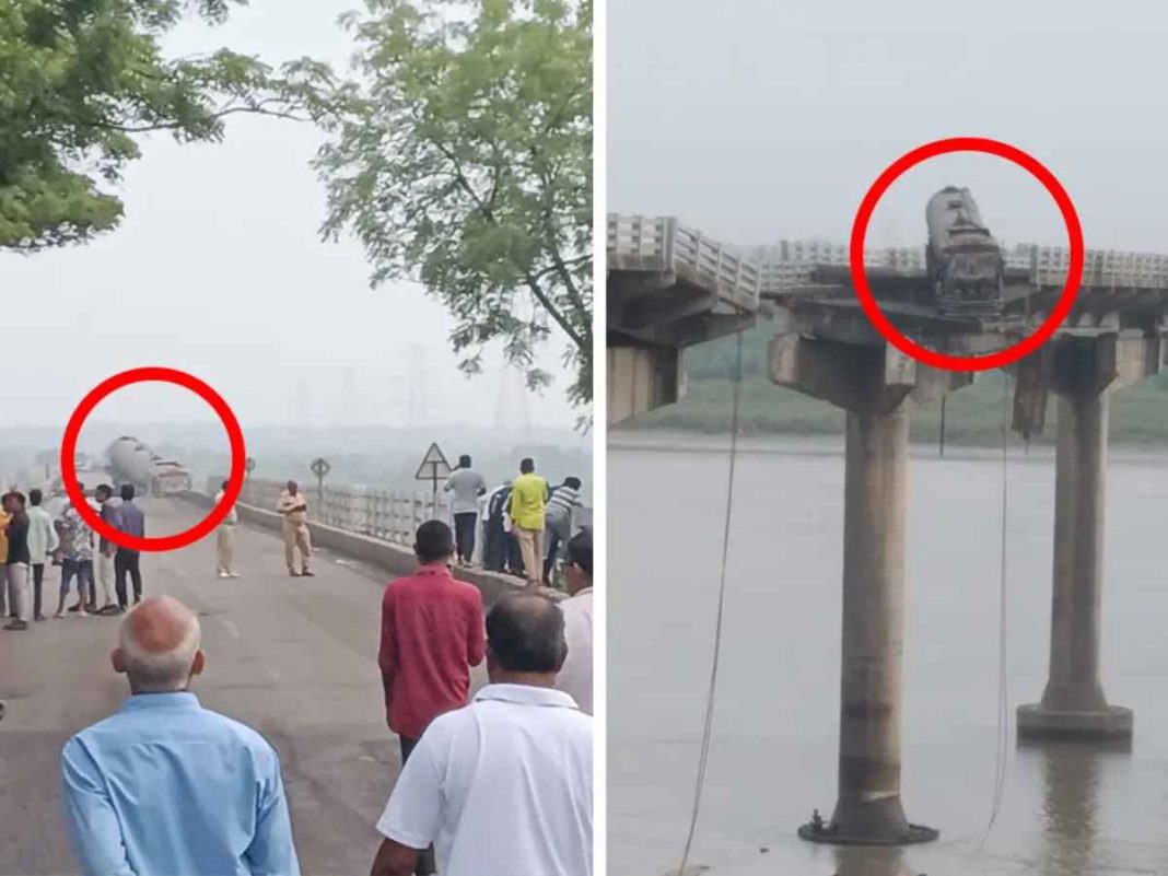 Breaking News: Gambhira Bridge Connecting Anand and Vadodara Collapses, Three Dead