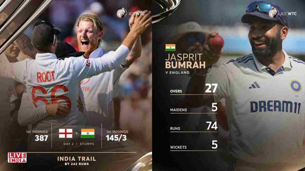 Joe Root Reflects on 37th Test Ton, Sluggish Lord’s Pitch as India Fights Back on Day 2