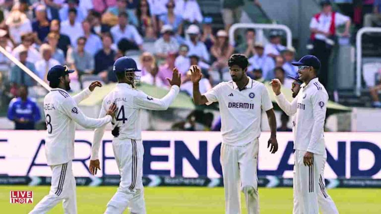 England Tighten Grip on Lord’s Test as KL Rahul Stands Tall Amid Top-Order Collapse on Day 4