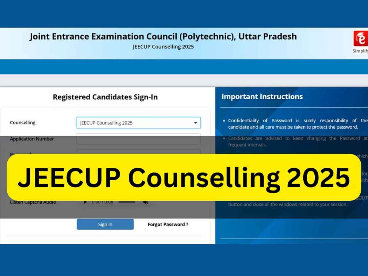 JEECUP Counselling 2025 2nd Round: Complete Schedule & How to Fill Choices