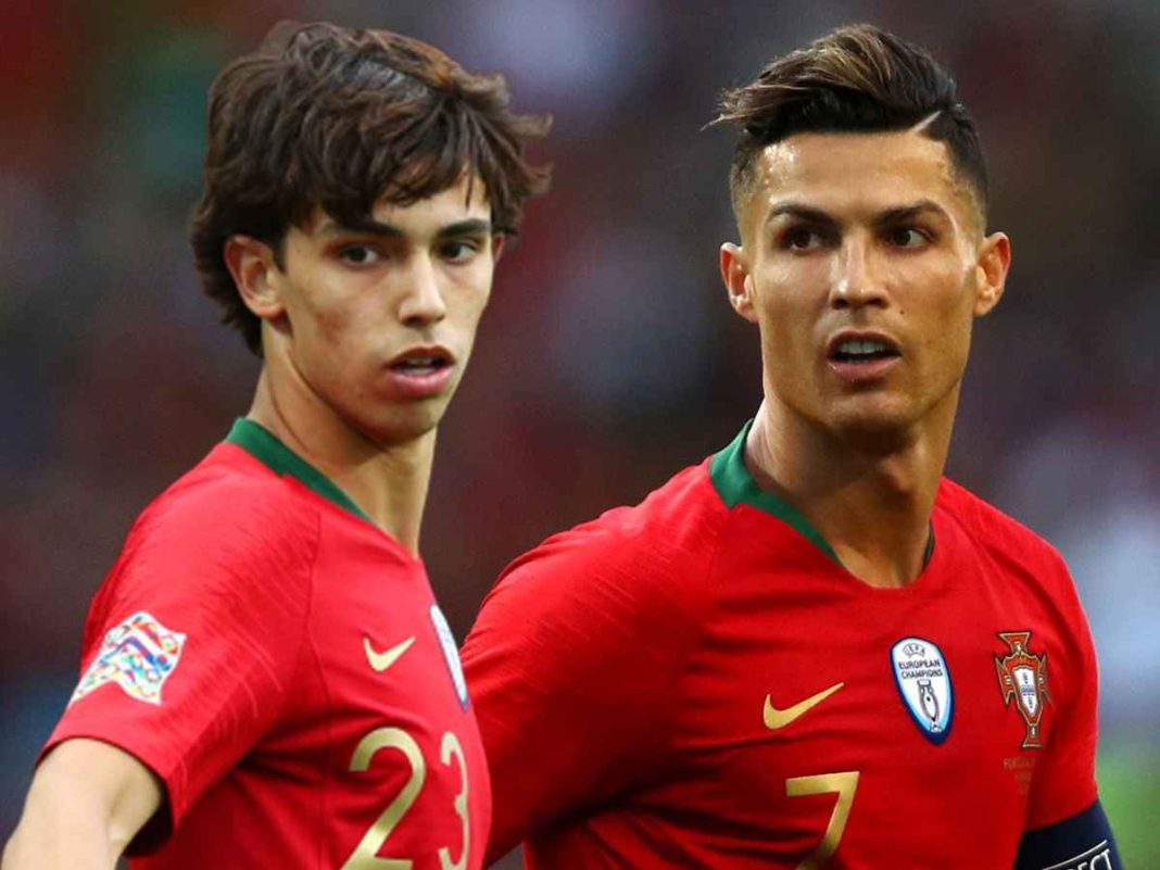 Joao Felix Trains Alongside Cristiano Ronaldo, Video Breaks the Internet!