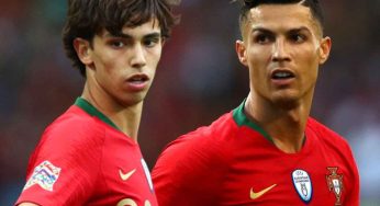 Joao Felix Trains Alongside Cristiano Ronaldo, Video Breaks the Internet!