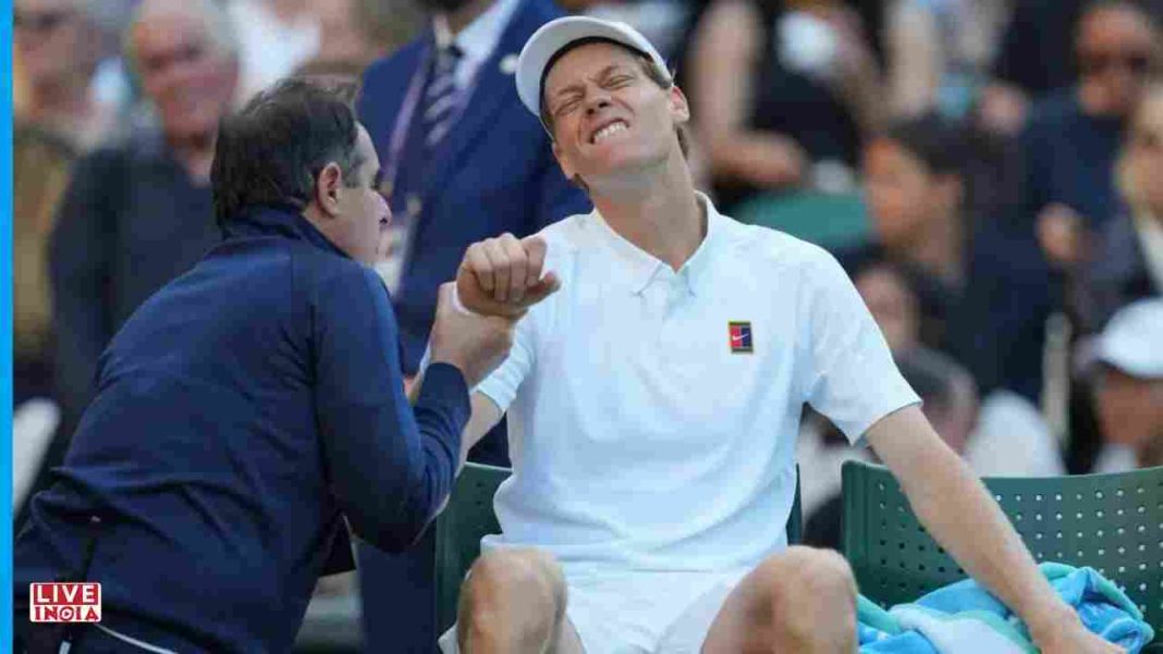 Jannik Sinner Cancels Wimbledon Practice Over Elbow Injury Fears Ahead of Quarter-Final vs Shelton