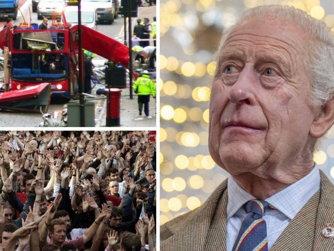 King Charles III Leads 20th-Anniversary Commemoration Of 7/7 Bombings
