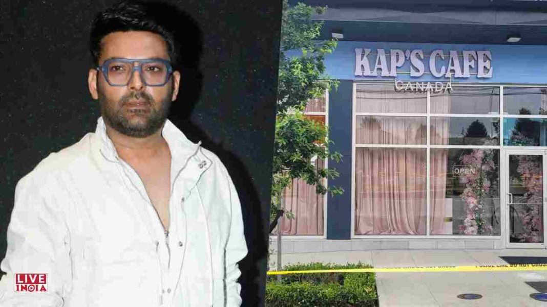 Gunshots Fired at Kapil Sharma’s ‘Kap’s Cafe’ in Surrey, Canada: Police Launch Investigation