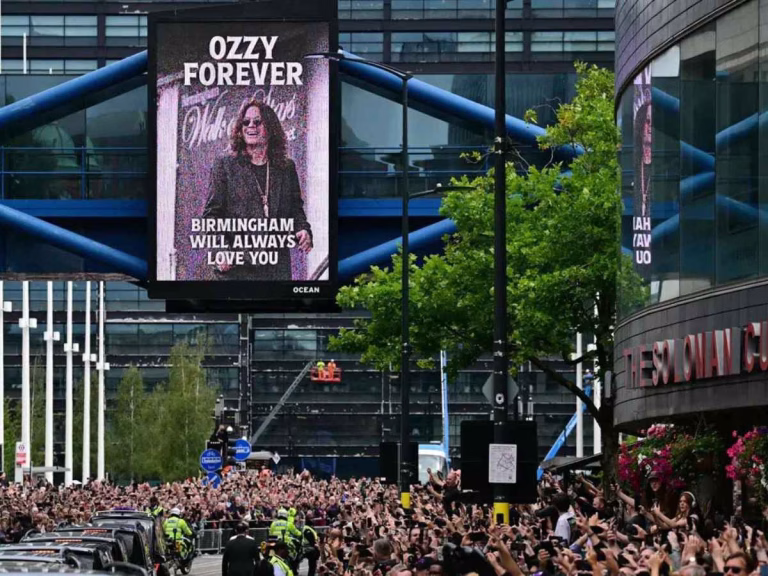 Ozzy Osbourne Finally Laid To Rest In Birmingham
