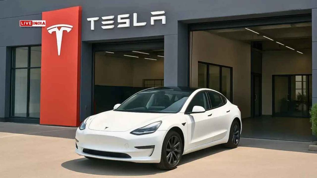 Tesla Opens First Showroom in India at Mumbai’s BKC Today: Model Y, Model 3 on Display